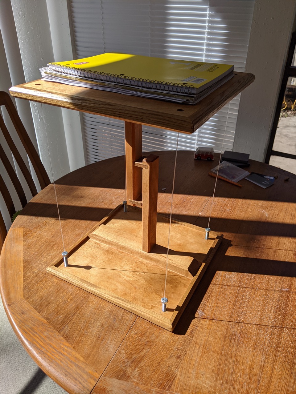 Tensegrity end table 2